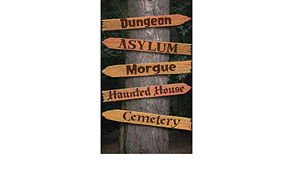 Haunted Sign Set - 5/Pk