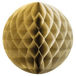 Gold Honeycomb Ball 35 cm