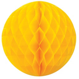 Yellow Honeycomb Ball 35 cm