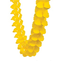 Yellow Honeycomb Garland 4m