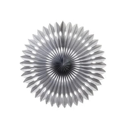 Silver Hanging Fan 40 cm