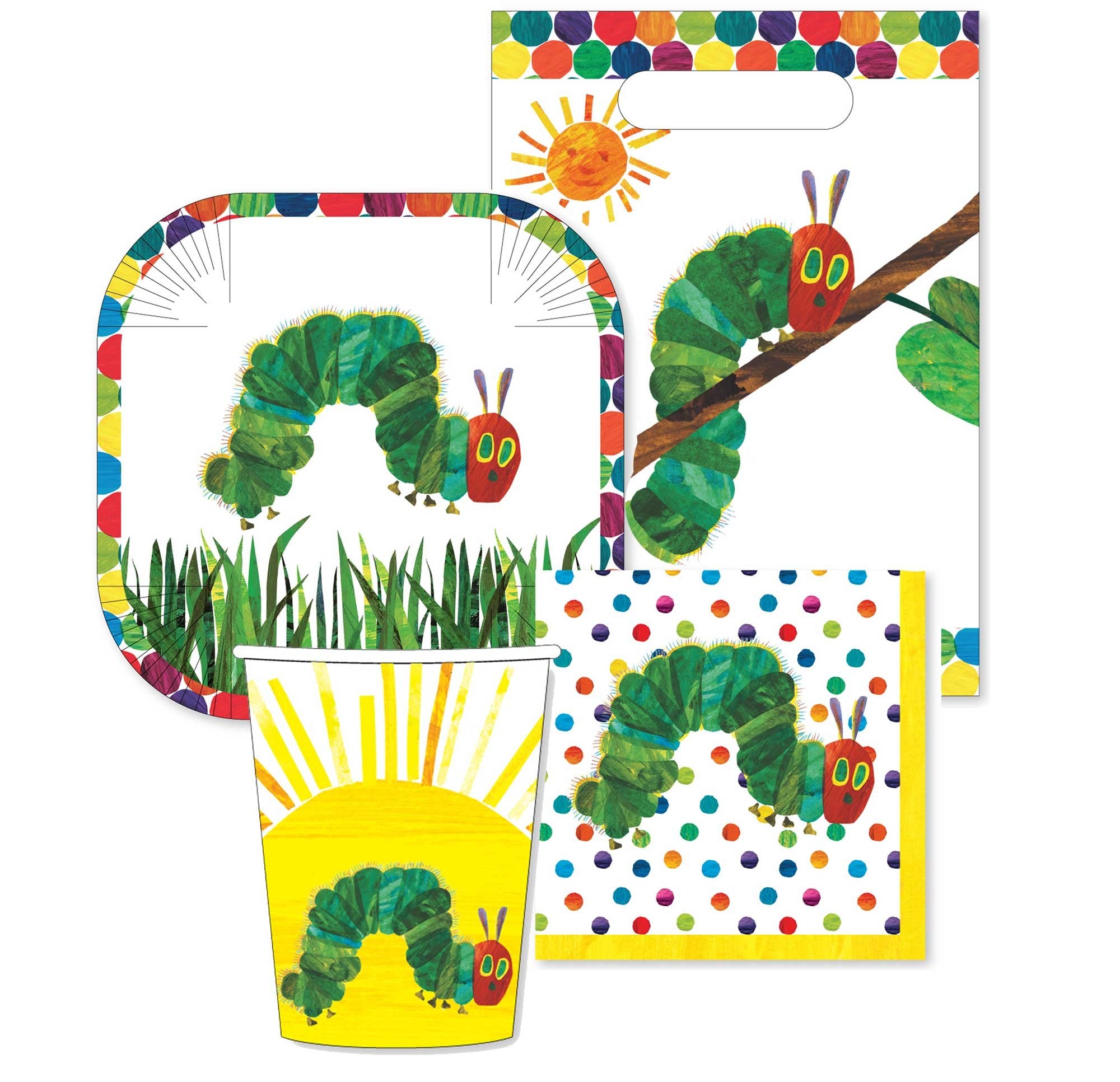 The Very Hungry Caterpillar 40 Piece Party Pack