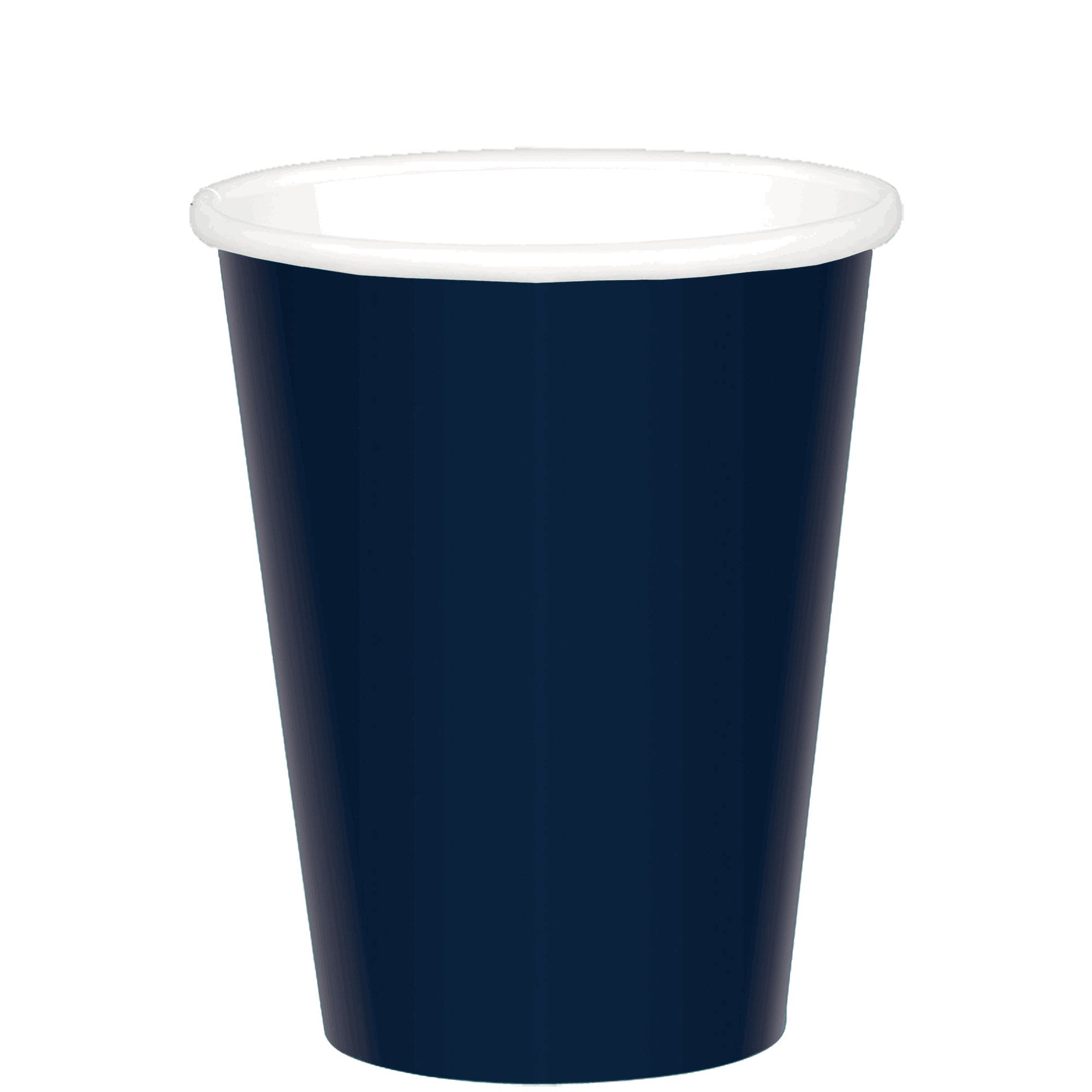 Navy Blue Paper Cups