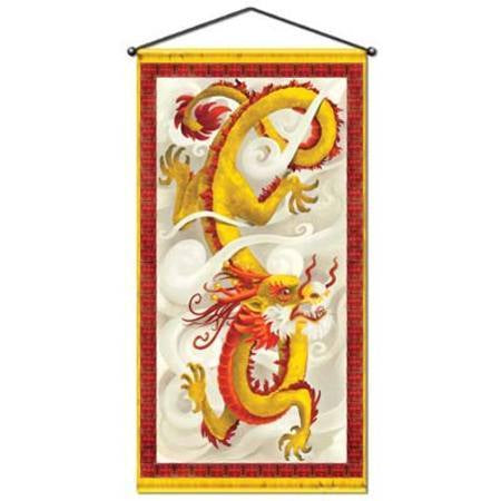 Chinese Dragon Door/Wall Panel