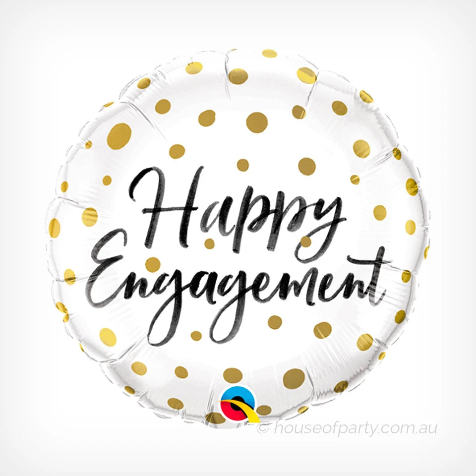 Happy Engagement Foil Balloon