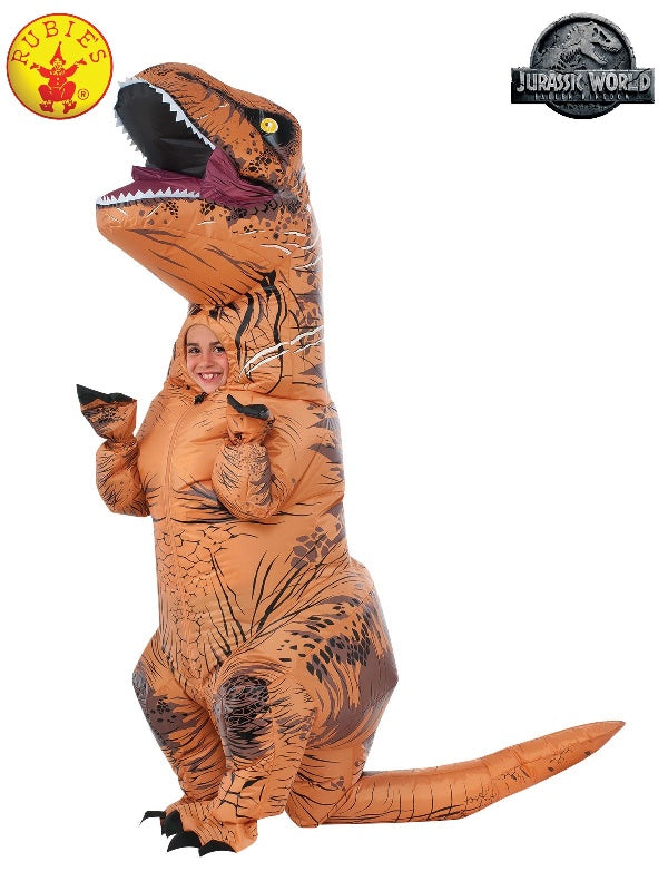 Jurassic World T-Rex Dinosaur Inflatable Kids Costume