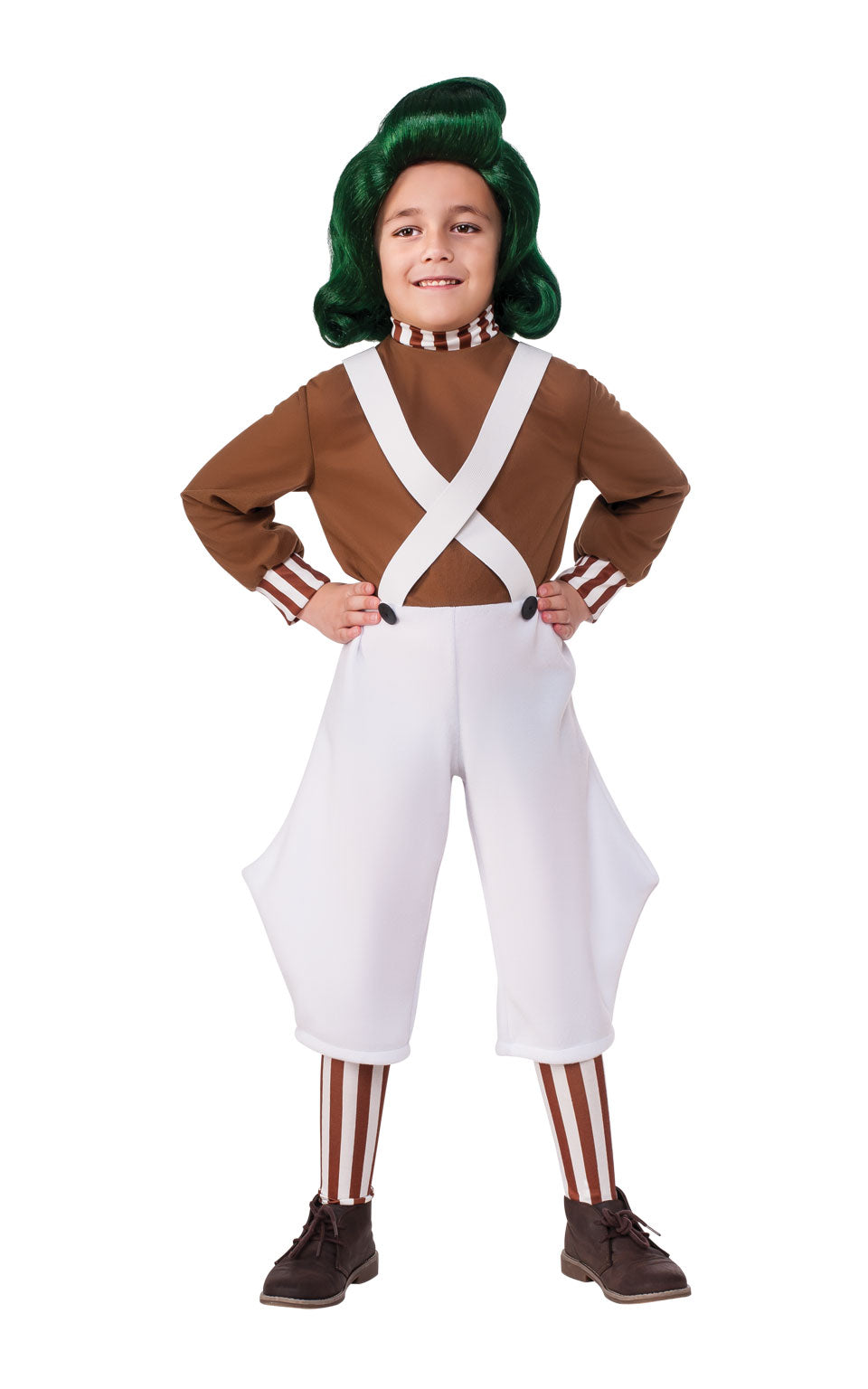 Oompa Loompa Child Costume 3-4 Years