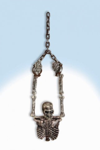 Hanging Skeleton Torso & Chains-25