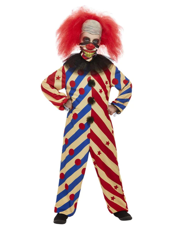 Creepy Clown Boys Costume