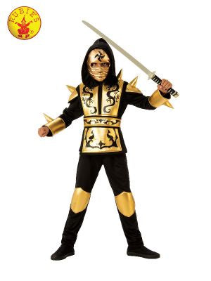 Gold Ninja Kids Costume