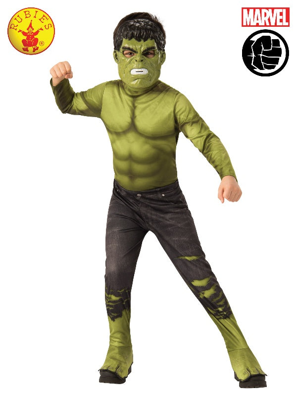Marvel Comics Classic Hulk Boys Costume