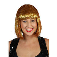 Gold Tinsel Disco Bob