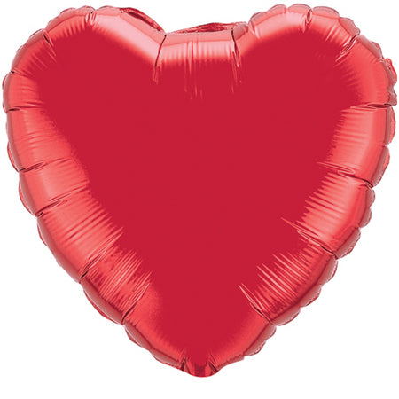 Jumbo Red Heart Foil Balloon
