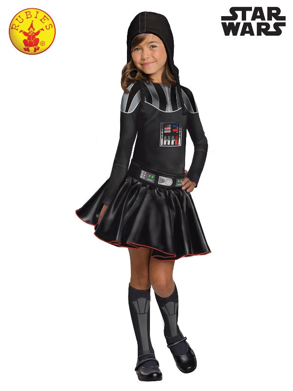 Darth Vader Dress Girls Costume