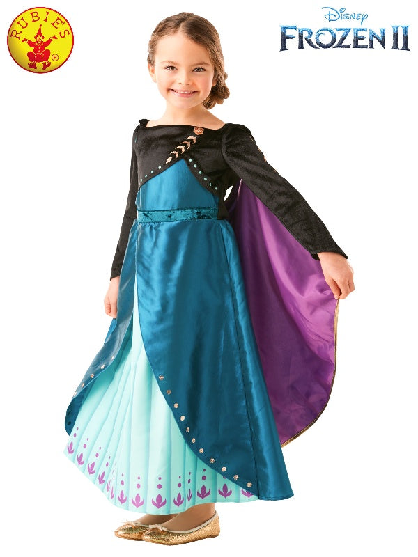 Queen Anna Premium Frozen 2 Girls Costume