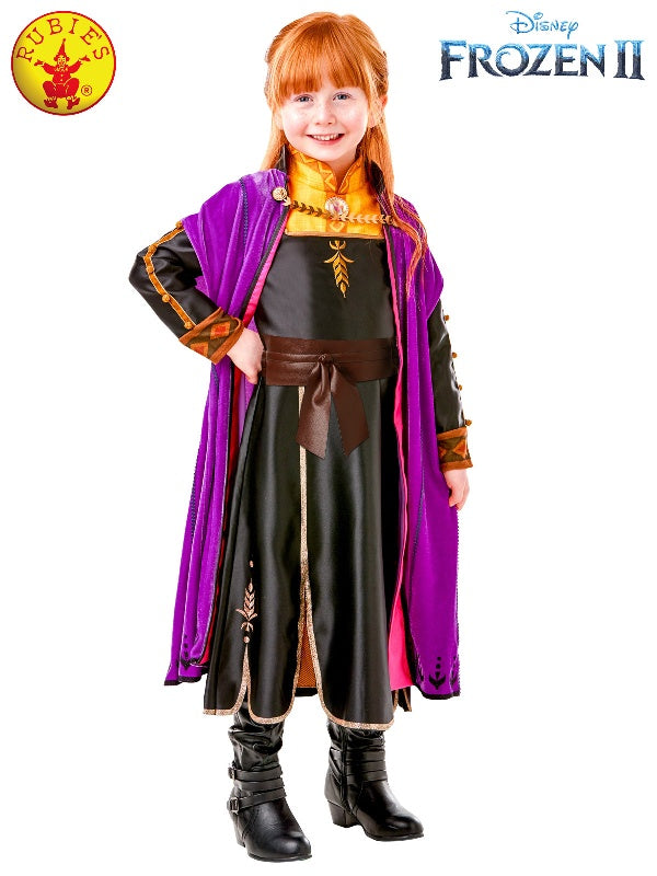 Anna Frozen 2 Premium Girls Costume