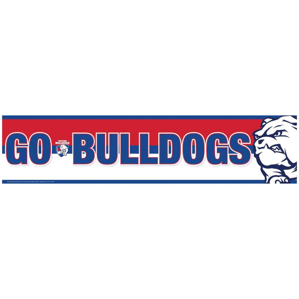 AFL Western Bulldogs Go Banner