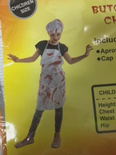 Butcher Chef Kids Costume