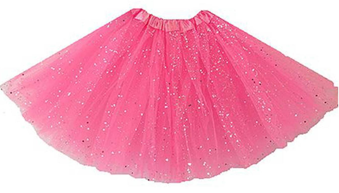 Hot Pink 40cm Glitter Tutu