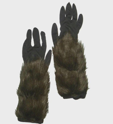 Hairy Werewolf Gloves