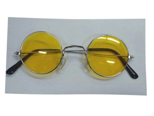 John Lennon Glasses - Yellow