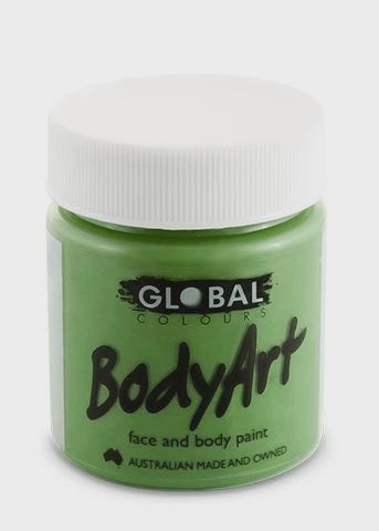 Global Colours 45ml Olive Green Cream Face and Body Paint