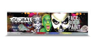 Global Colours 5 Pot Face and Body Paint Starter Set