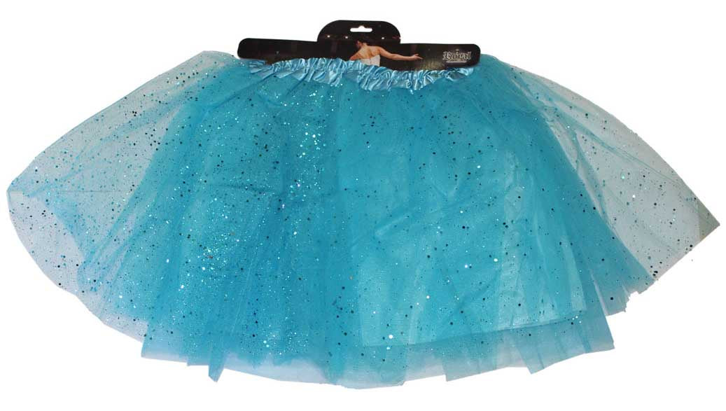 Bright Blue 40cm Glitter Tutu