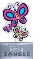 Butterfly Party Candle