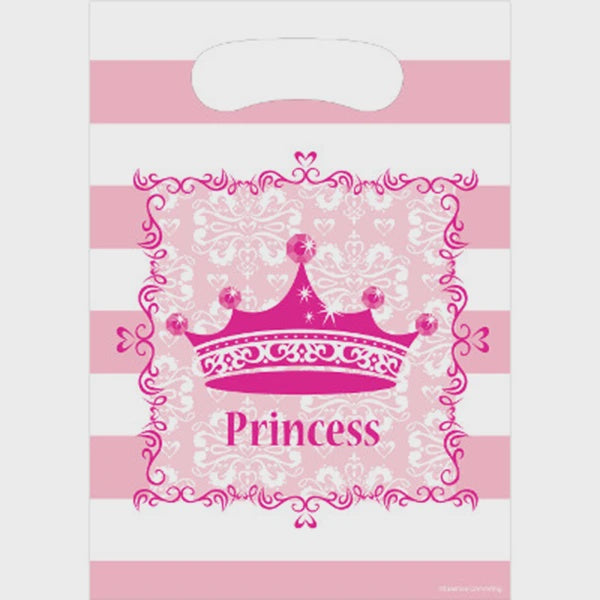 Pink Princess Lolly Bags