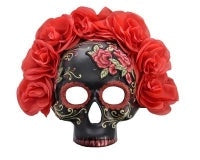 Catalina Day of the Dead Floral Mask