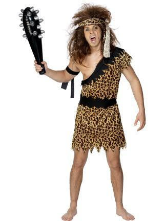 Crazy Caveman Leopard Print Costume