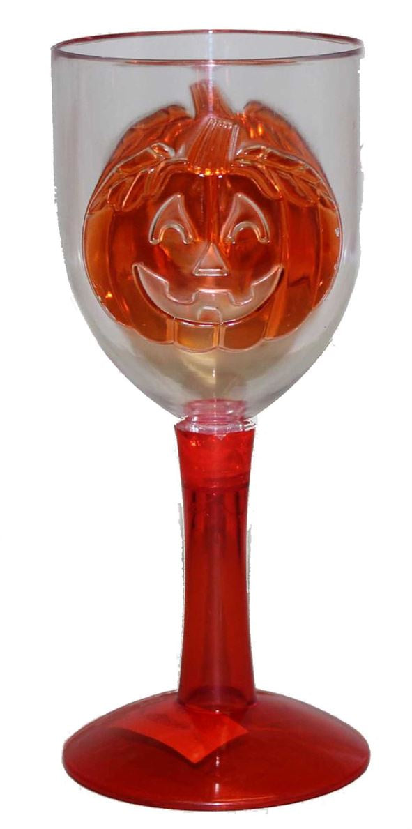 Pumpkin Jack O Lantern Goblet