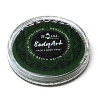 Global 32 Gram Deep Green Water Activated Cake Makeup