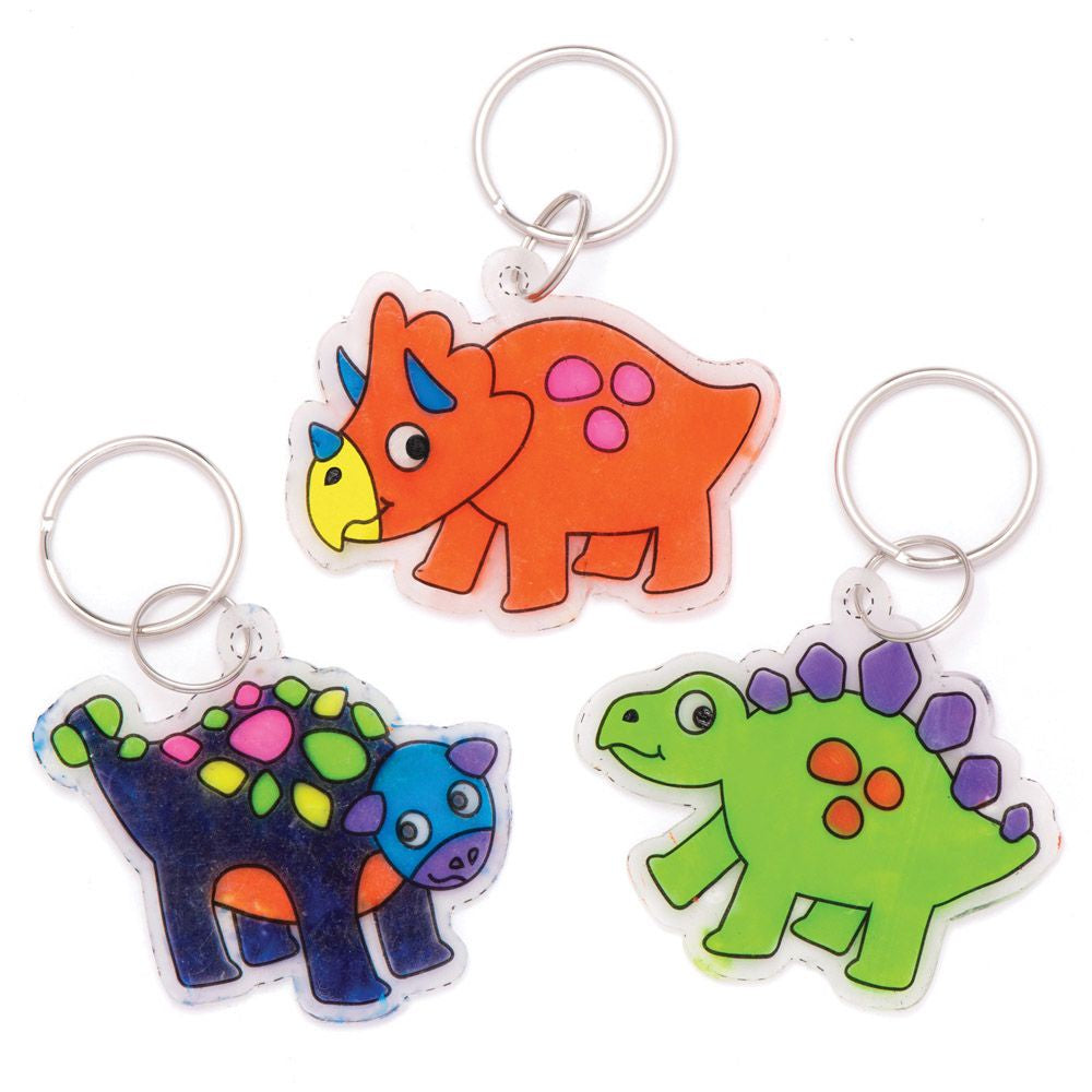 Dino Keyring 3 Pack