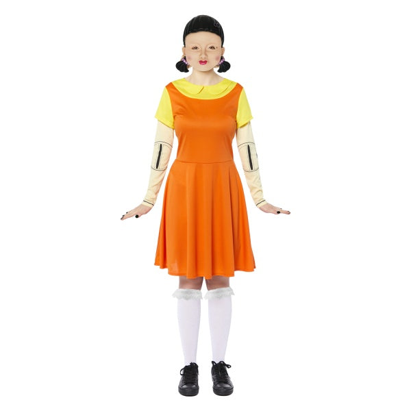 Squid Game Doll Deluxe Womens Costume