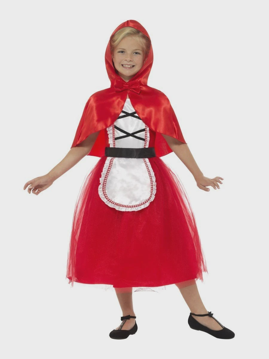 Deluxe Red Riding Hood Girls Costume