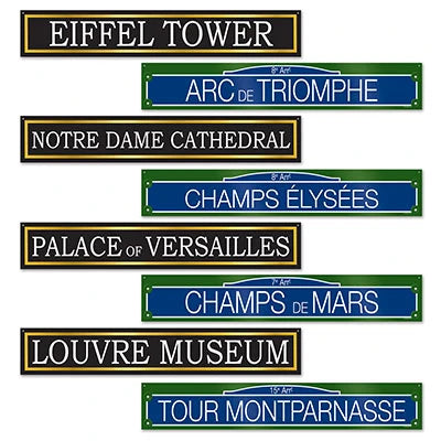 French Street Signs