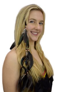 Indian Feather Hair Clip