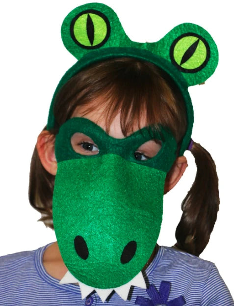 Alligator Deluxe Mask and Tail Set