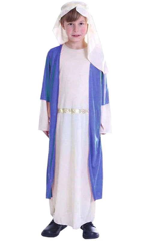 Kids Blue Wise Man Costume