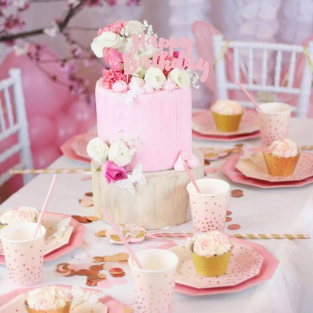 Illume Pink and Peach Ombre Napkins