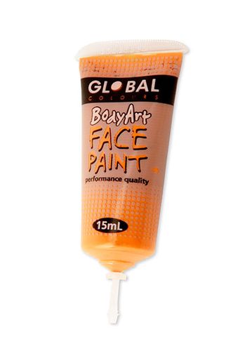 Orange Face Paint 15ml