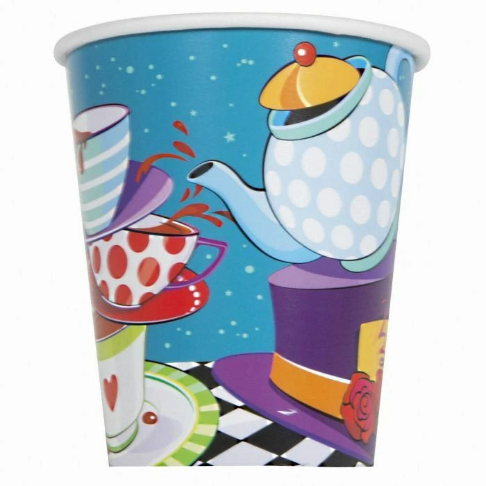 Mad hatter Tea Party Paper Cups