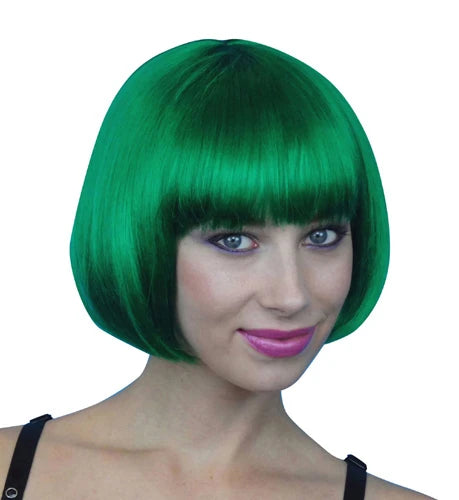 Green Short Bob Wig