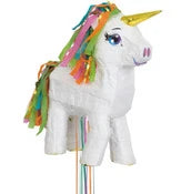 Magical Unicorn Pinata with Gold Horn