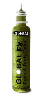 Lime Green Glitter Face and Body Paint 36ml