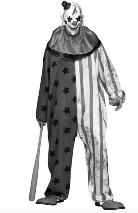 Killer Clown Mens Costume