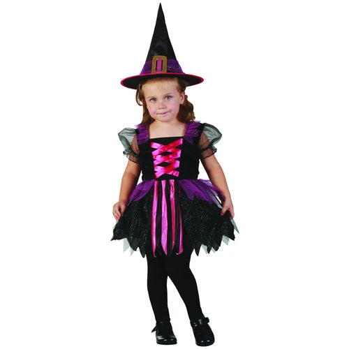 Lil Glitzy Witch Childrens Costume