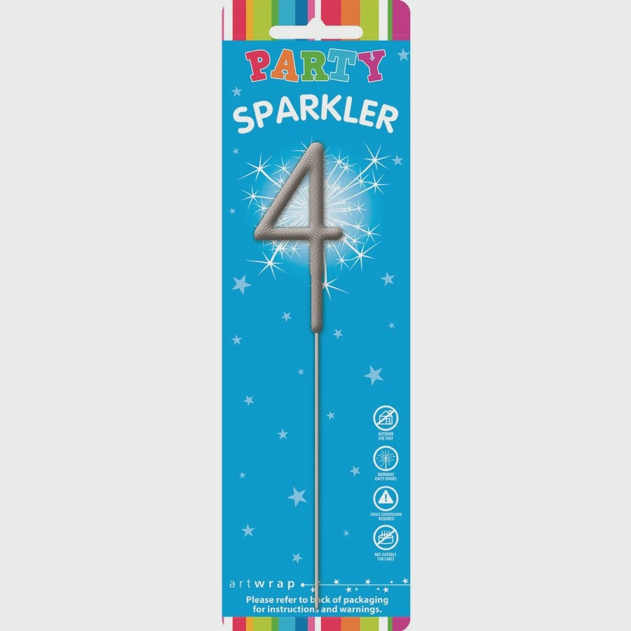 Number 4 Sparkler